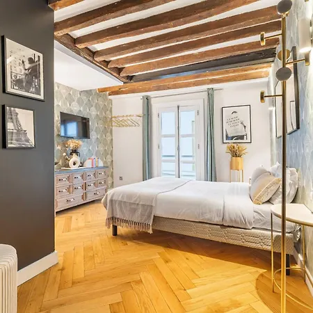 Apartment Ultra Historical Parisian Flat - Louvre *